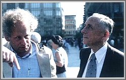 Gisbert Winnewisser and Walter Gordy in Cologne (1983).